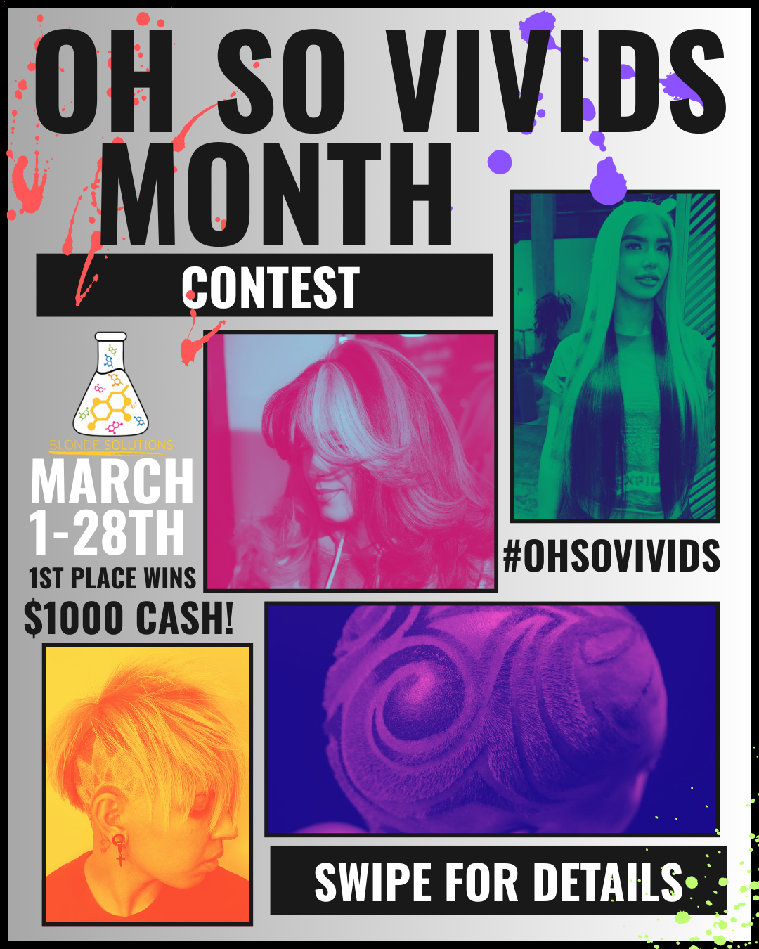 Blonde Solutions OH SO VIVID 2K26 CONTEST
